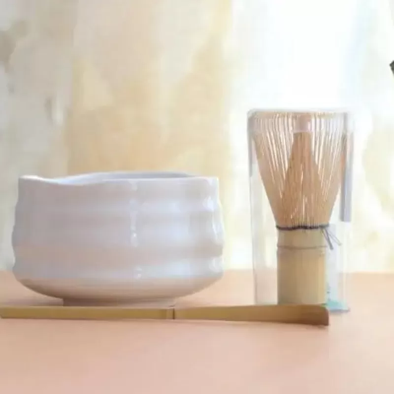 La Théière de Lulu Accessoires Matcha | Chawan^Bol Chawan Blanc