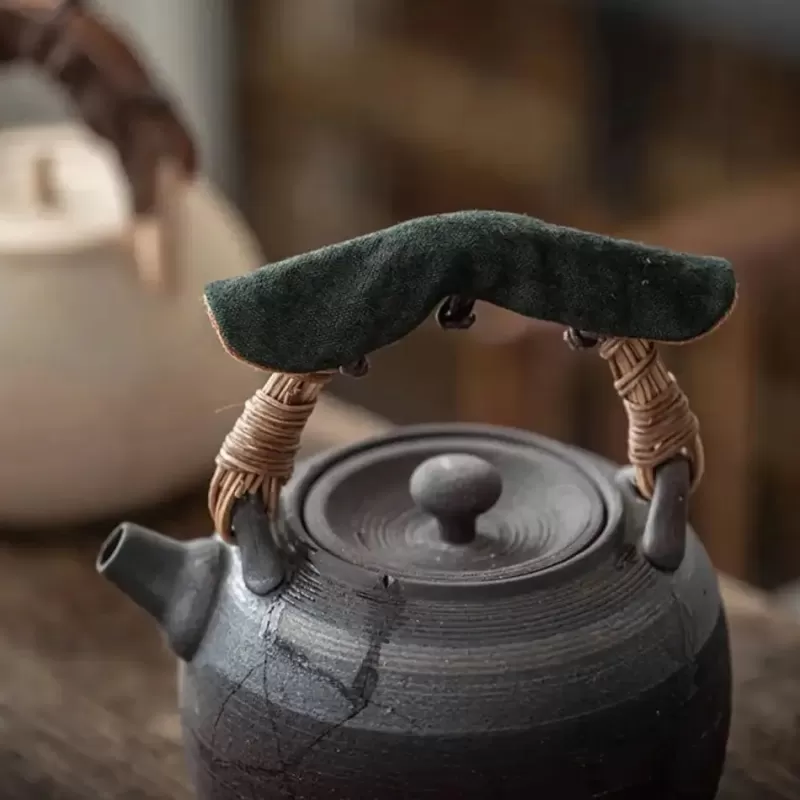La Théière de Lulu Couvre Théière^Couvre-poignée isolant pour théière