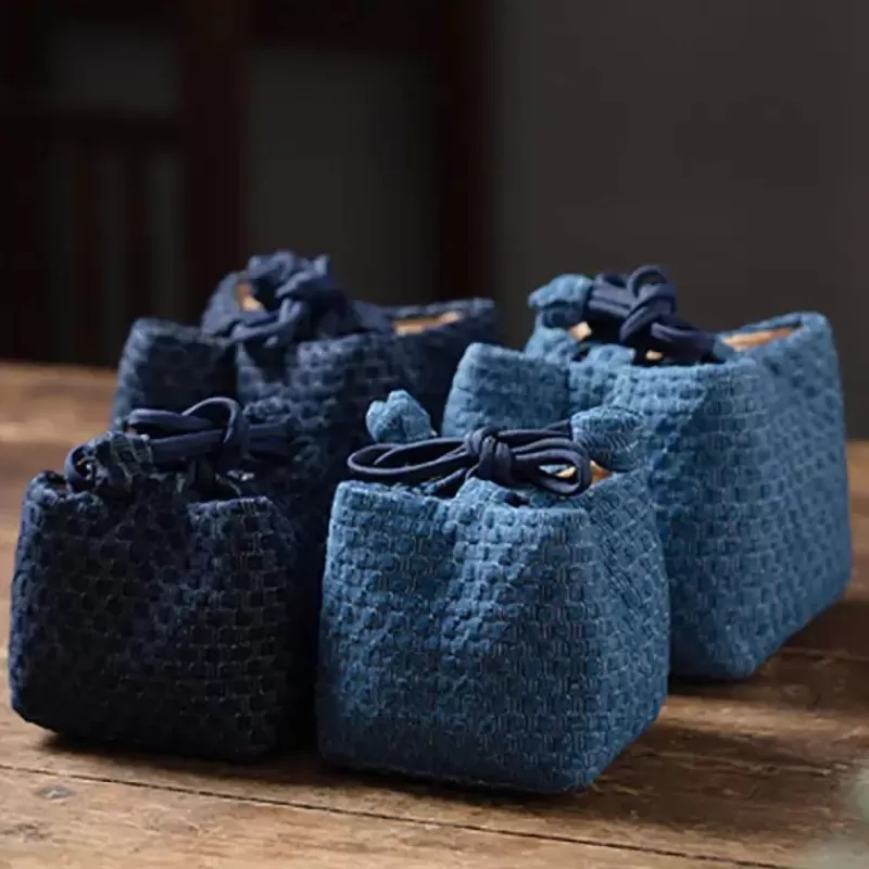 La Théière de Lulu Couvre Théière^Couvre-théière de voyage en tissu