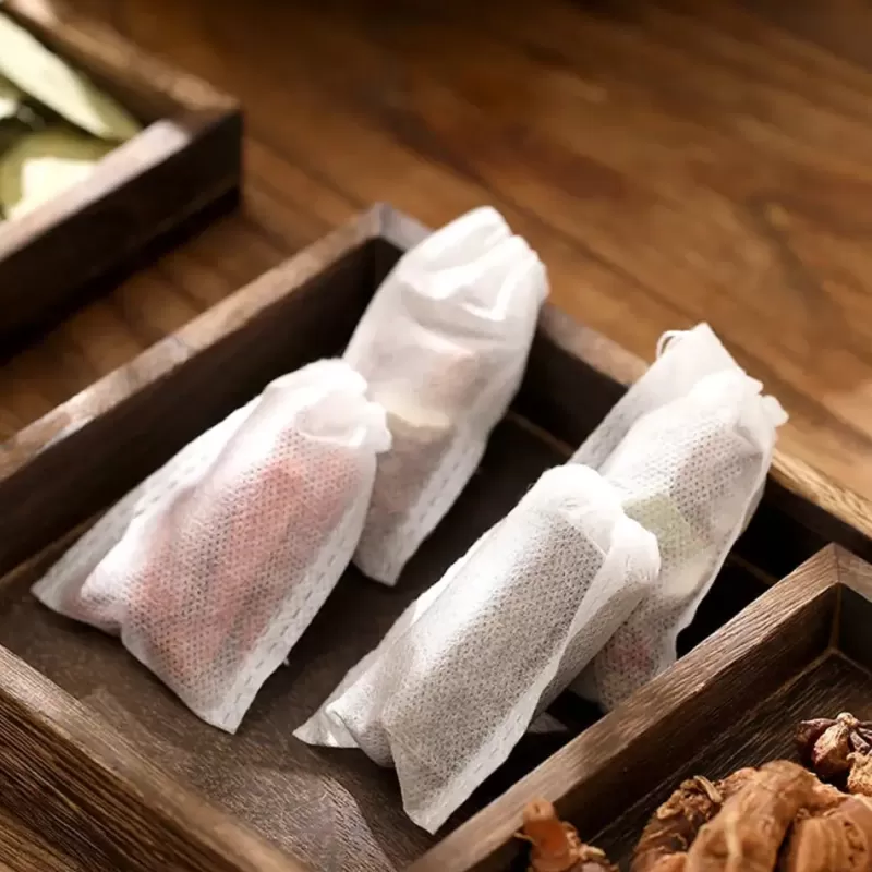La Théière de Lulu Sachet De Thé Vide^Filtres à Thé Jetables avec Fermeture Ficelle – 100 Pièces