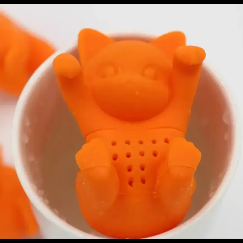La Théière de Lulu Filtre Théière | Infuseur À Thé Silicone^Infuseur à thé chat