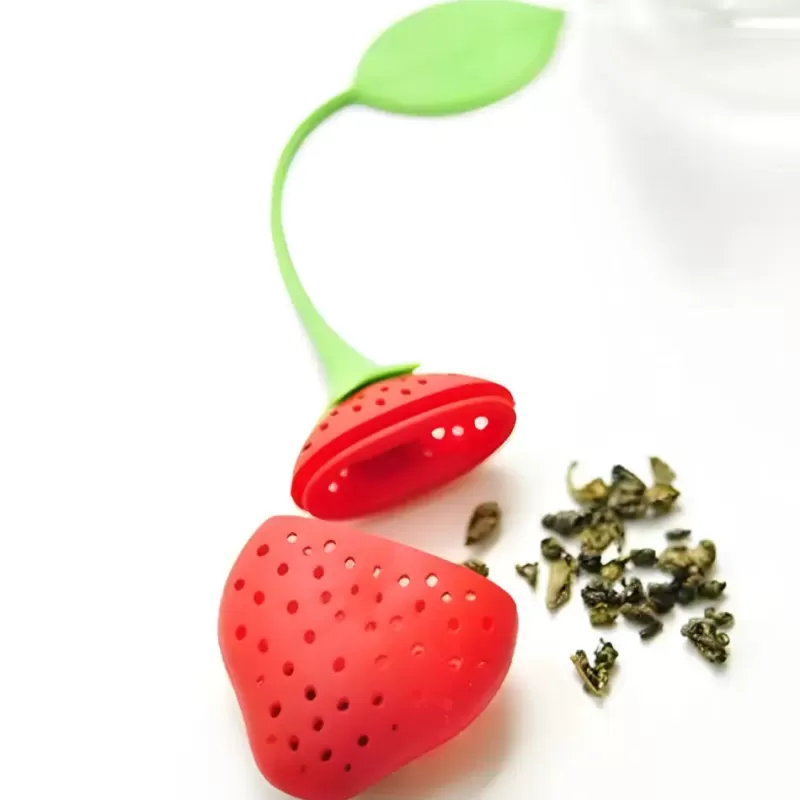La Théière de Lulu Filtre Théière | Infuseur À Thé Silicone^Infuseur à Thé Fraise en Silicone