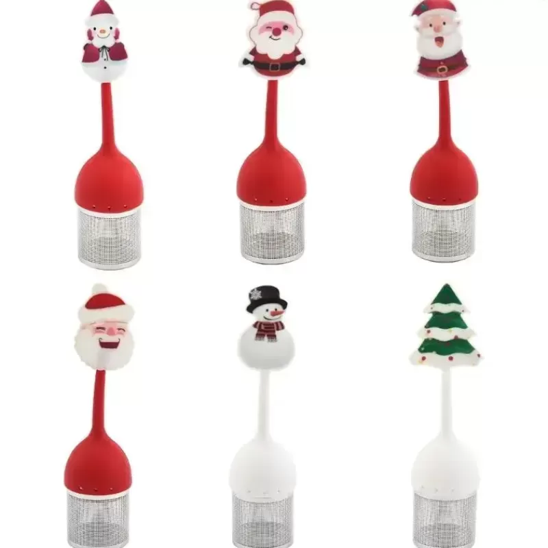 La Théière de Lulu Filtre Théière | Passoire À Thé^Infuseur à thé noël