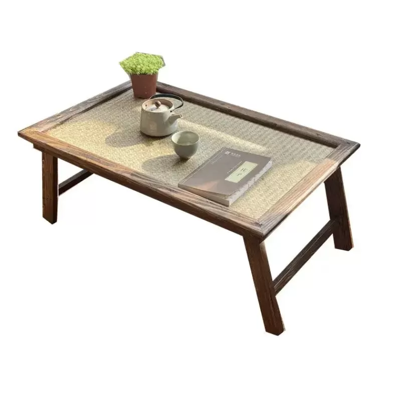 La Théière de Lulu Plateau À Thé^Plateau à Thé Pliable en Bois