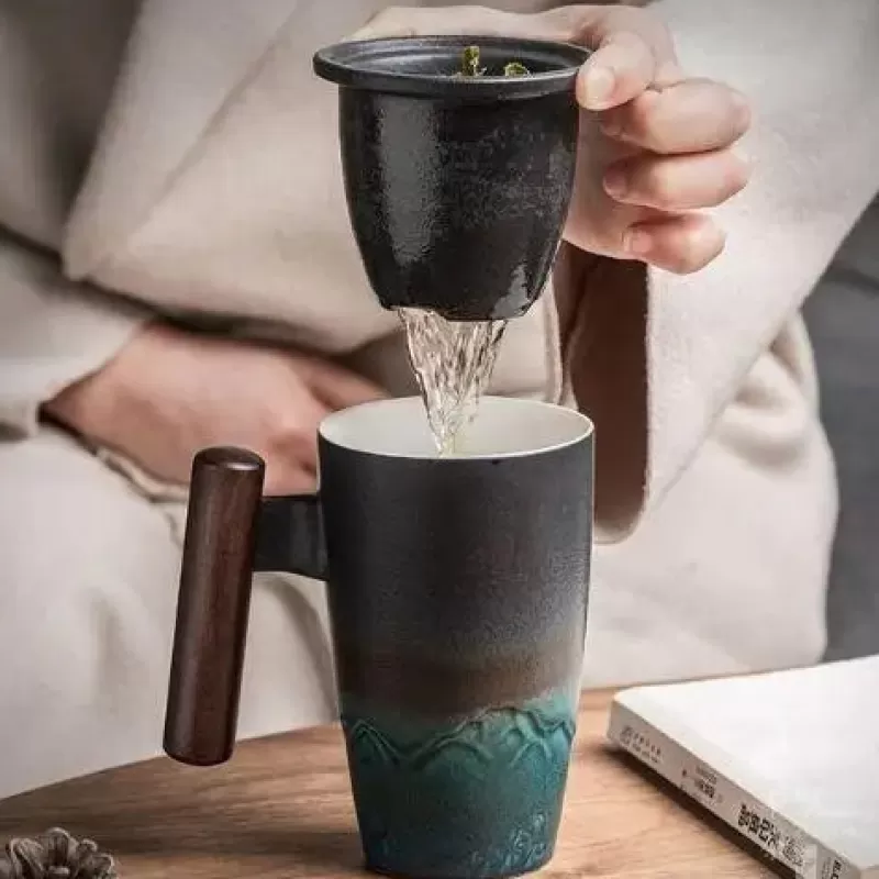 La Théière de Lulu Tasse À Thé Avec Infuseur^Tasse Infuseur Moderne