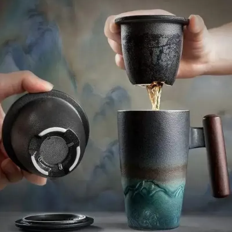 La Théière de Lulu Tasse À Thé Avec Infuseur^Tasse Infuseur Moderne
