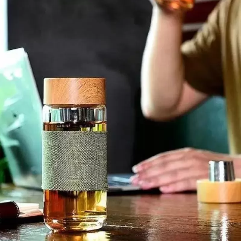 La Théière de Lulu Thermos | Théière Isotherme^Thermos Thé en Verre pour le bureau