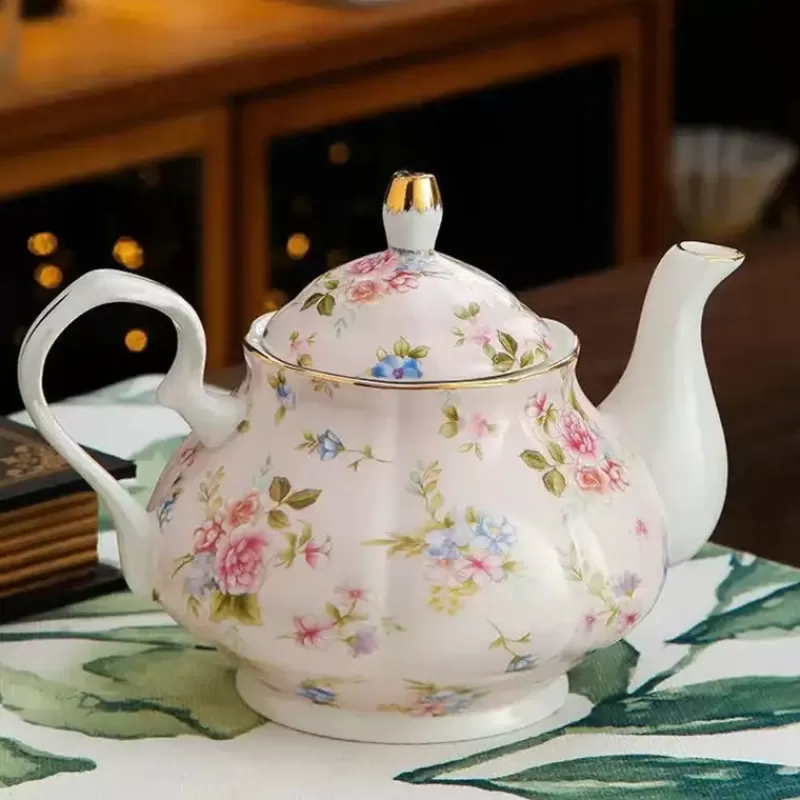 La Théière de Lulu Service À Thé Anglais^Théière Anglaise en Porcelaine