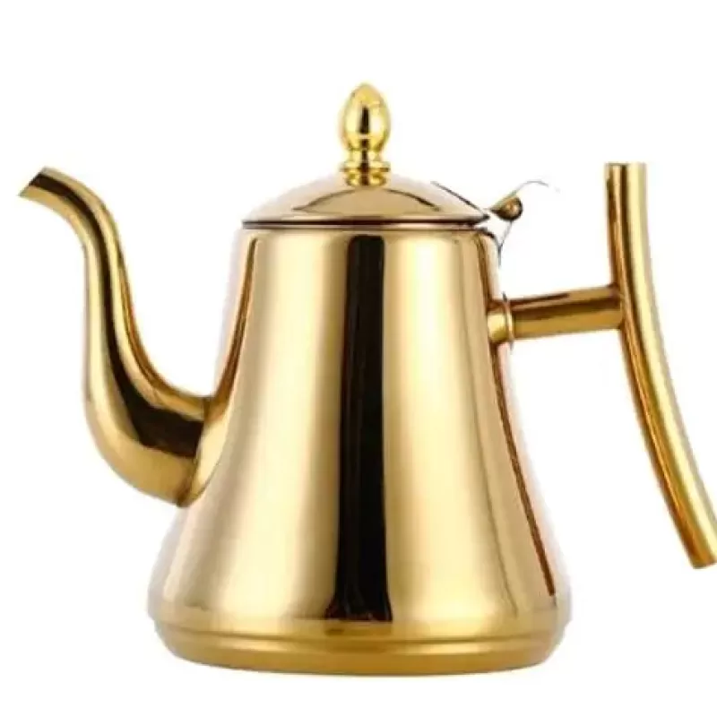 La Théière de Lulu Théière Elephant^Théière dorée avec infuseur intégré
