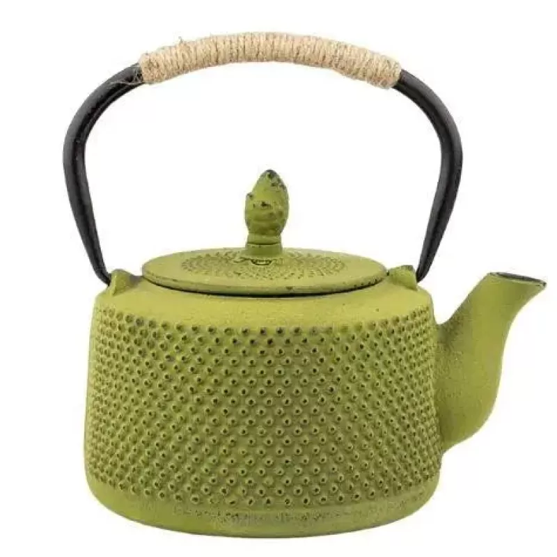 La Théière de Lulu Théière Elephant^Théière en Fonte Vert mousse
