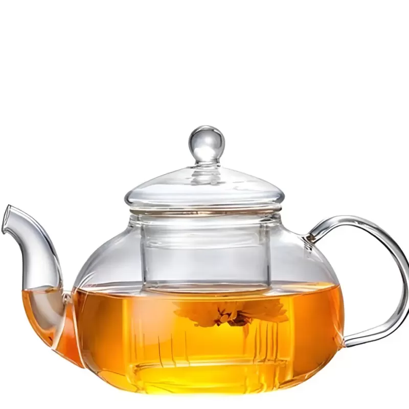 La Théière de Lulu Théière Elephant^Théière en Verre Infuseur Magique
