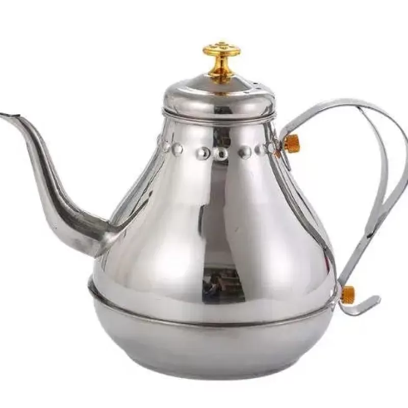La Théière de Lulu Théière Elephant^Théière Inox Orientale Argentée